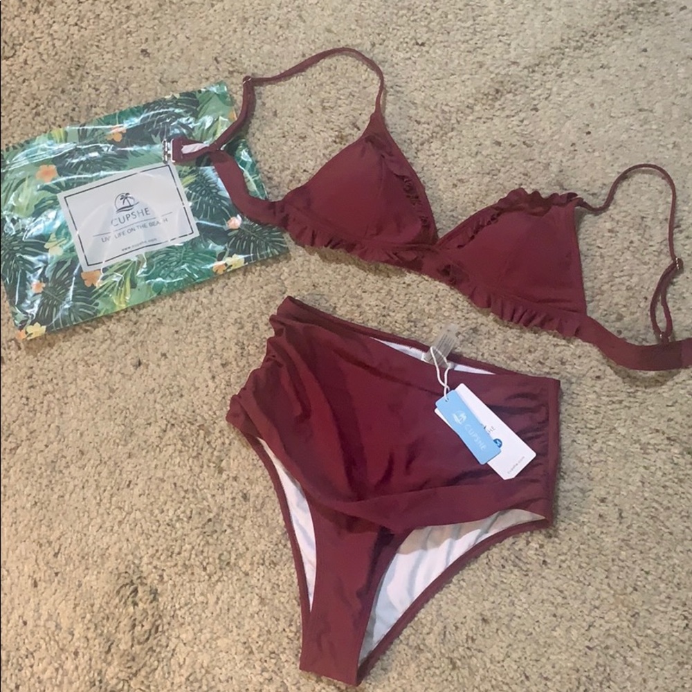 Cupshe high waisted bikini